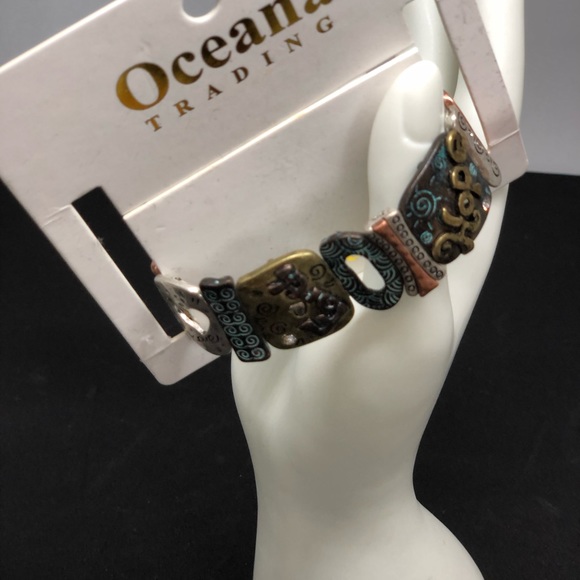 Hope and Faith Inspirational Stretch Bracelet NWT - Picture 2 of 5